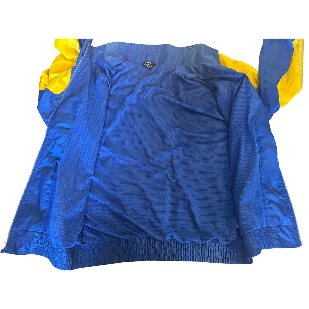 Jordan Mens Full Zip Track Jacket M Blue Windbreaker Athletic Training Active - Picture 3 of 11